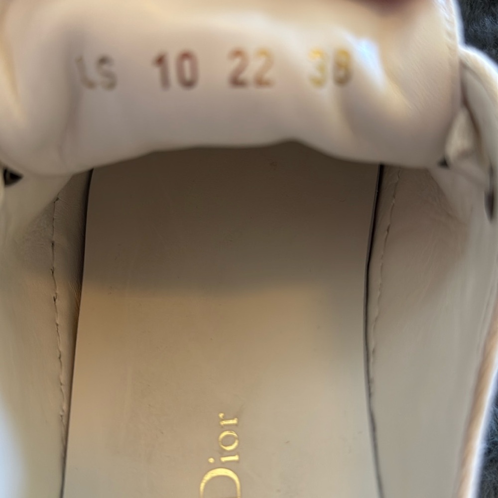 Dior walk’n’dior sneakers. size 8 Deep blue oblique embroidery - Picture 8 of 10
